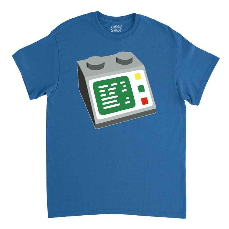 Toy Brick Computer Console Classic T-shirt by gradydakota | Artistshot