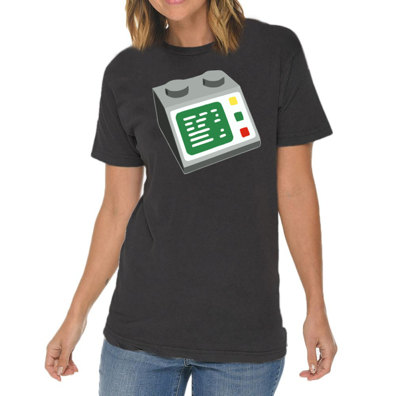 Toy Brick Computer Console Vintage T-Shirt by gradydakota | Artistshot