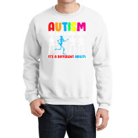 Autism Is Not A Disability It's A Different Ability Crewneck Sweatshirt | Artistshot