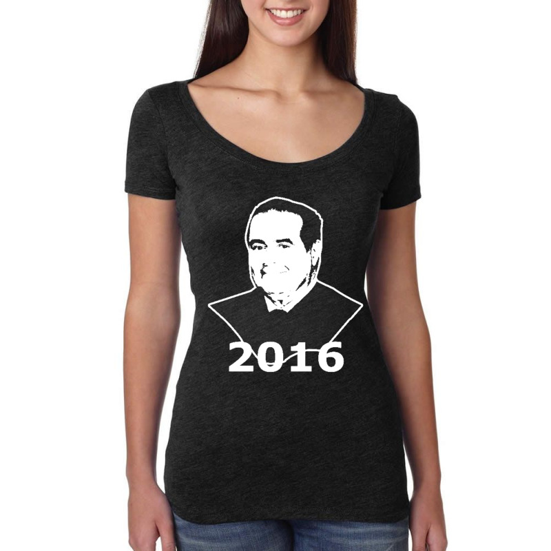 Antonin Scalia 2016 Candidate Women's Triblend Scoop T-shirt by nbobatiga | Artistshot