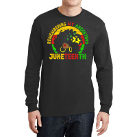 Remembering My Ancestors Juneteenth Black Freedom 1865 Gift Long Sleeve Shirts | Artistshot