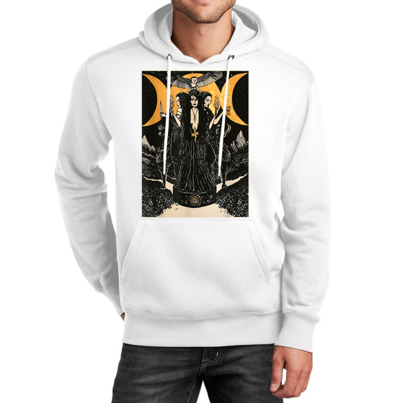 Hecate Triple Moon Goddess Wiccan Wicca Pagan witch T Shirt Unisex Hoodie by aryanahjerich | Artistshot