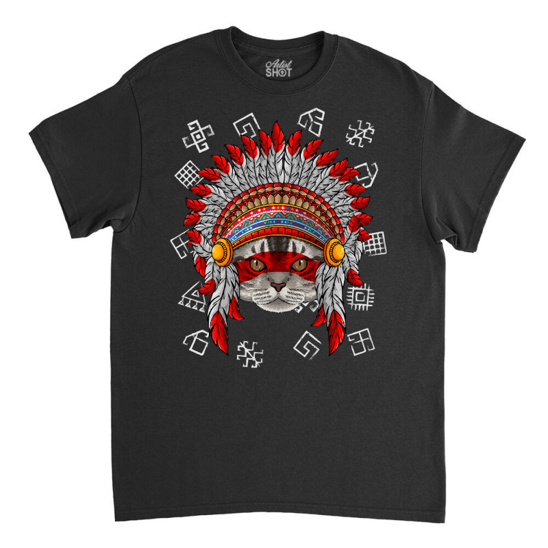 Indigenous American Shorthair T  Shirt Indigenous American Shorthair N Classic T-shirt by sengeryasmin | Artistshot