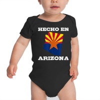 Hecho En Arizona. American Grown With Latin Roots T Shirt Baby Bodysuit | Artistshot