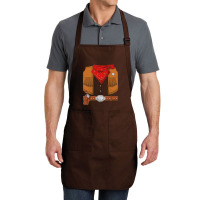 Cowboy Halloween Costume Men Women Kids Cowboy Sherif T Shirt Full-length Apron | Artistshot