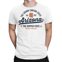 Arizona Vintage Sports Design Copper State Long Sleeve T Shirt T-shirt | Artistshot