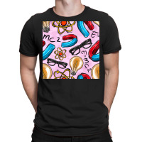 Physics Seamless Pattern T-shirt | Artistshot