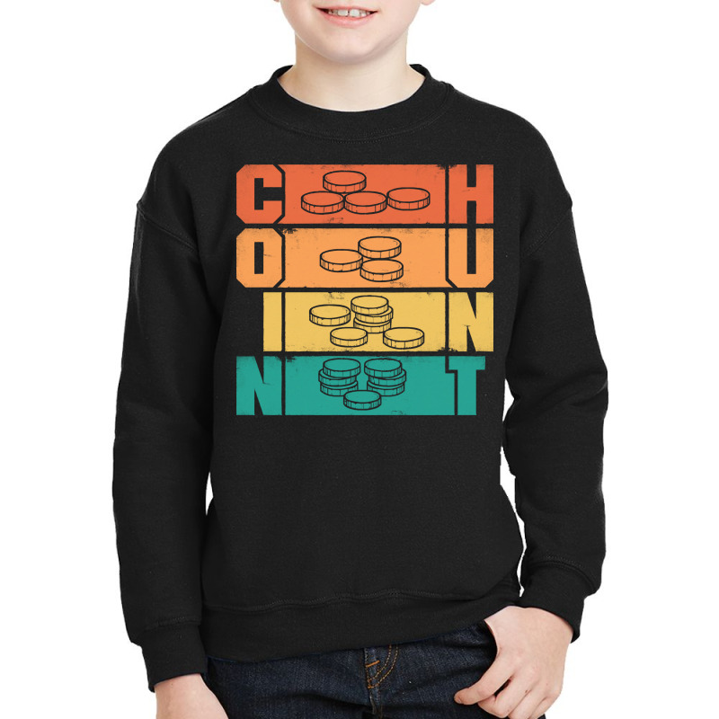 Coin T  Shirt Coin Collecting Numismatist Numismatics Coin Hunt T  Shi Youth Sweatshirt by jaylinconsidine282 | Artistshot