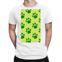 Beast Boy Paw Print (multiple) T-shirt | Artistshot