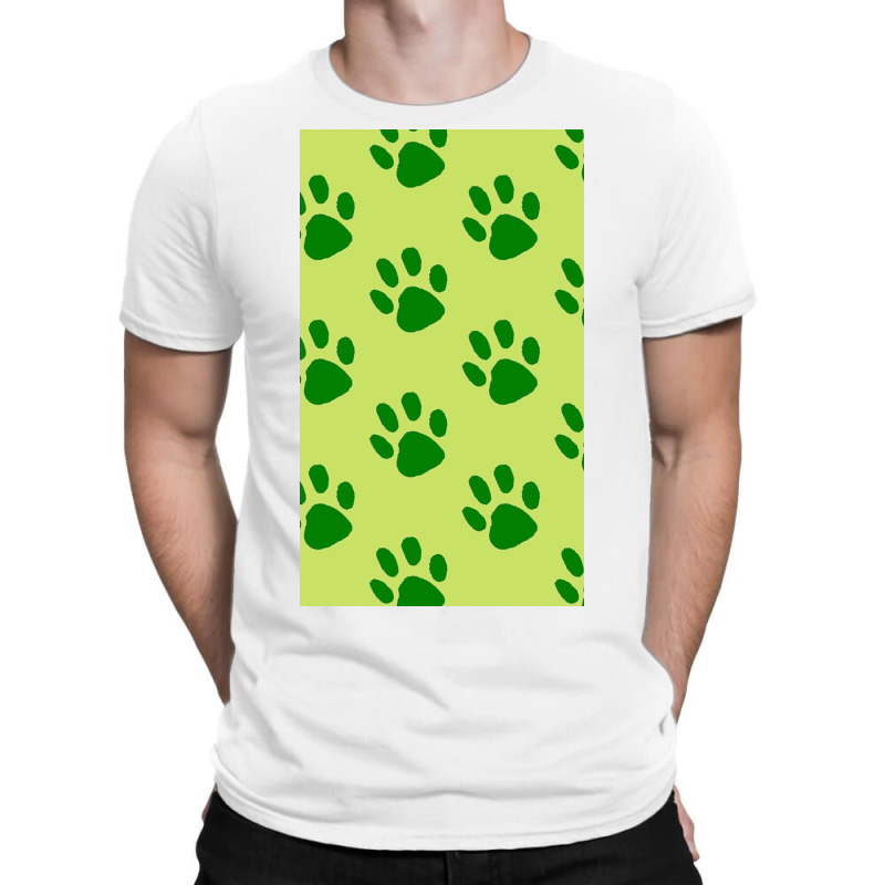 Beast Boy Paw Print (multiple) T-Shirt by Abregooi | Artistshot