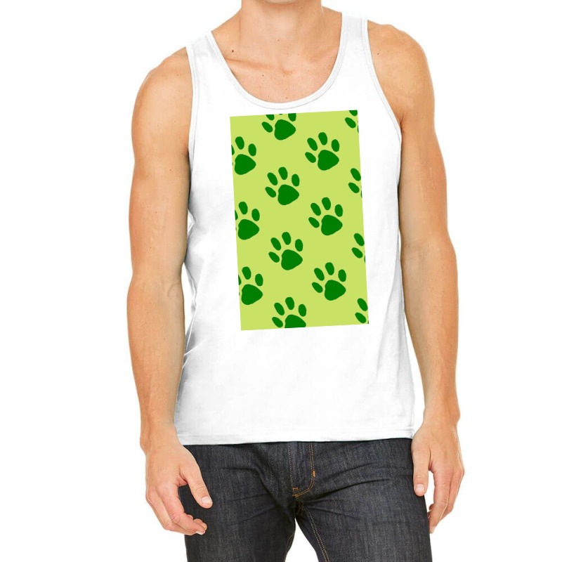 Beast Boy Paw Print (multiple) Tank Top by Abregooi | Artistshot