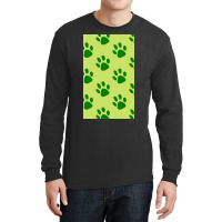 Beast Boy Paw Print (multiple) Long Sleeve Shirts | Artistshot