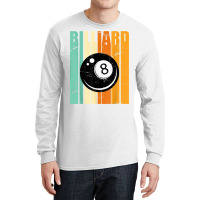 Billiard Ball Billiard Table Player 8 Ball Billiard T Shirt Long Sleeve Shirts | Artistshot