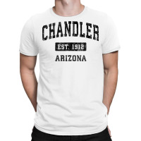 Chandler Arizona Az Vintage Sports Design Black Design Tank Top T-shirt | Artistshot