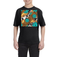 Western Turquoise Gemstone Seamless Pattern Youth Tee | Artistshot