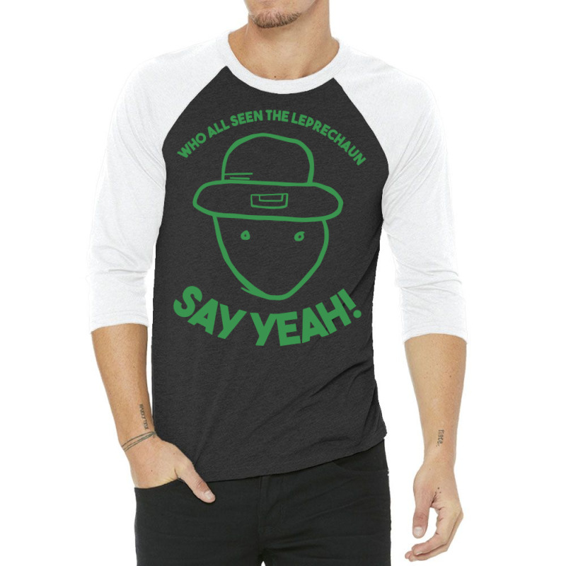 Amateur Leprechaun Sketch Mobile Alabama St Patrick's Shirt Long Sleev 3/4 Sleeve Shirt by paisleafuscaldo | Artistshot