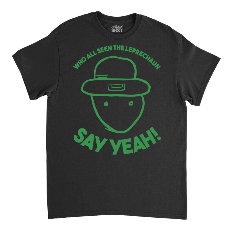 Amateur Leprechaun Sketch Mobile Alabama St Patrick's Shirt Long Sleev Classic T-shirt by paisleafuscaldo | Artistshot