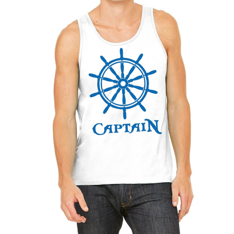 Shirt Steuerrad Yacht Boot Ship Sailing Captain Segeln KapitÃ¤n Tank Top | Artistshot