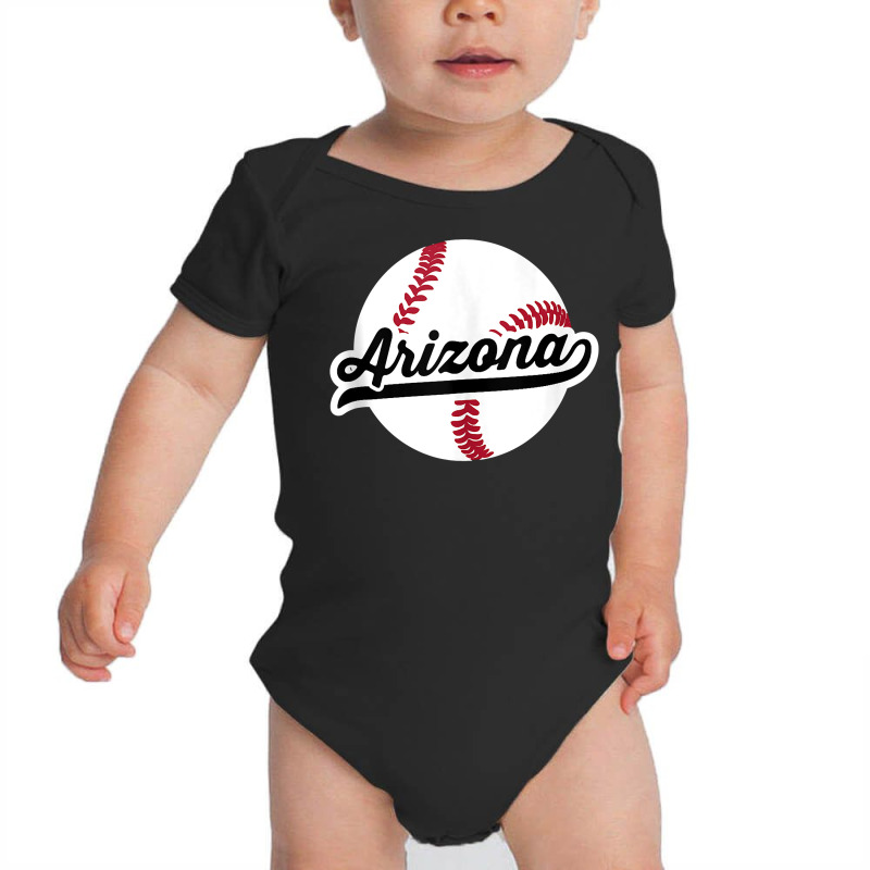 Arizona Baseball Vintage Pride Love City Tank Top Baby Bodysuit by paisleafuscaldo | Artistshot