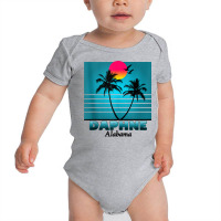 Daphne Alabama Holiday Retro Vintage Gift Tshirt Tank Top Baby Bodysuit | Artistshot