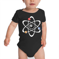 Billiards Pool Hall Sport T Shirt Atom Science Nerd Geek Baby Bodysuit | Artistshot