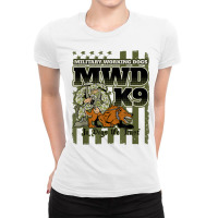 Military Working Dogs K9 Unit Shirt Ladies Fitted T-shirt | Artistshot