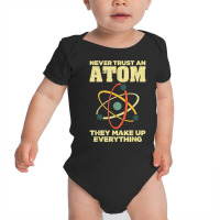 Funny Atom Art Men Women Stem Molecule Chemistry Teacher T Shirt Baby Bodysuit | Artistshot