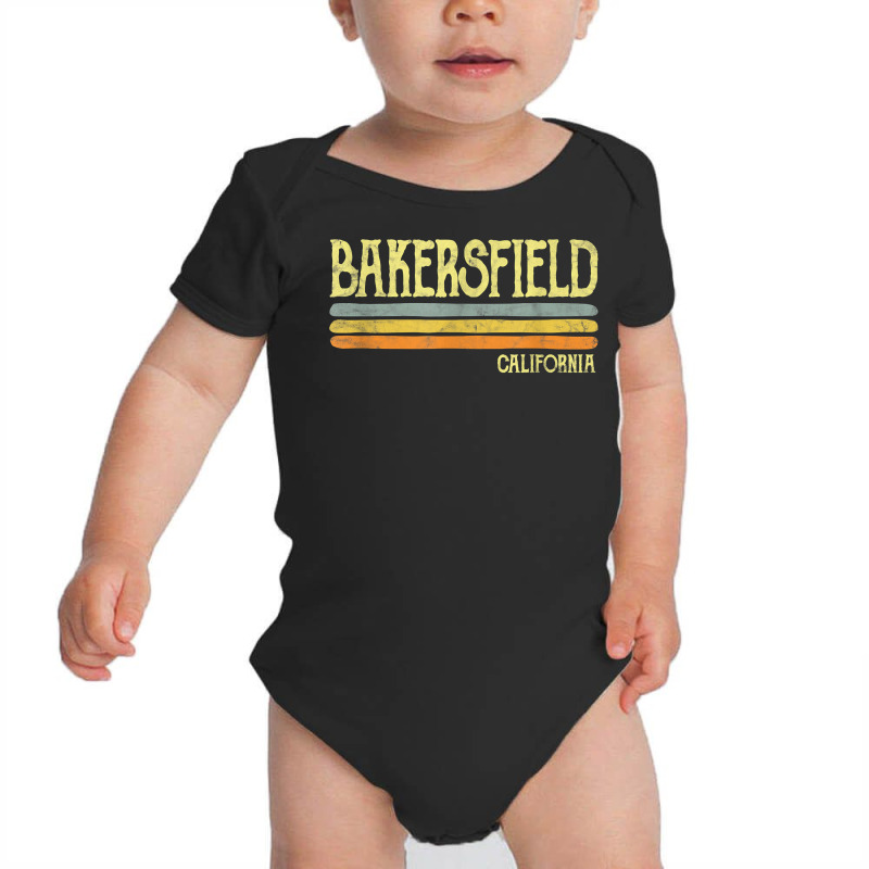 Vintage Bakersfield California Ca T Shirt Love Gift Souvenir Baby Bodysuit by rainandehay | Artistshot