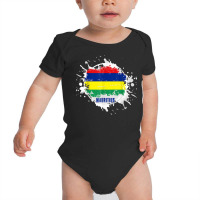 Mauritius Splash T Shirt Baby Bodysuit | Artistshot