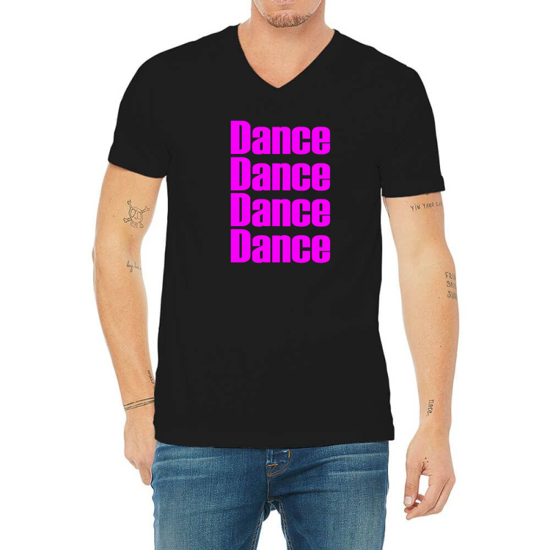 Dance Da Funny Trend Newnce V-neck Tee | Artistshot