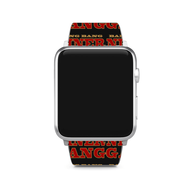 Bang Bang Niner Apple Watch Band | Artistshot