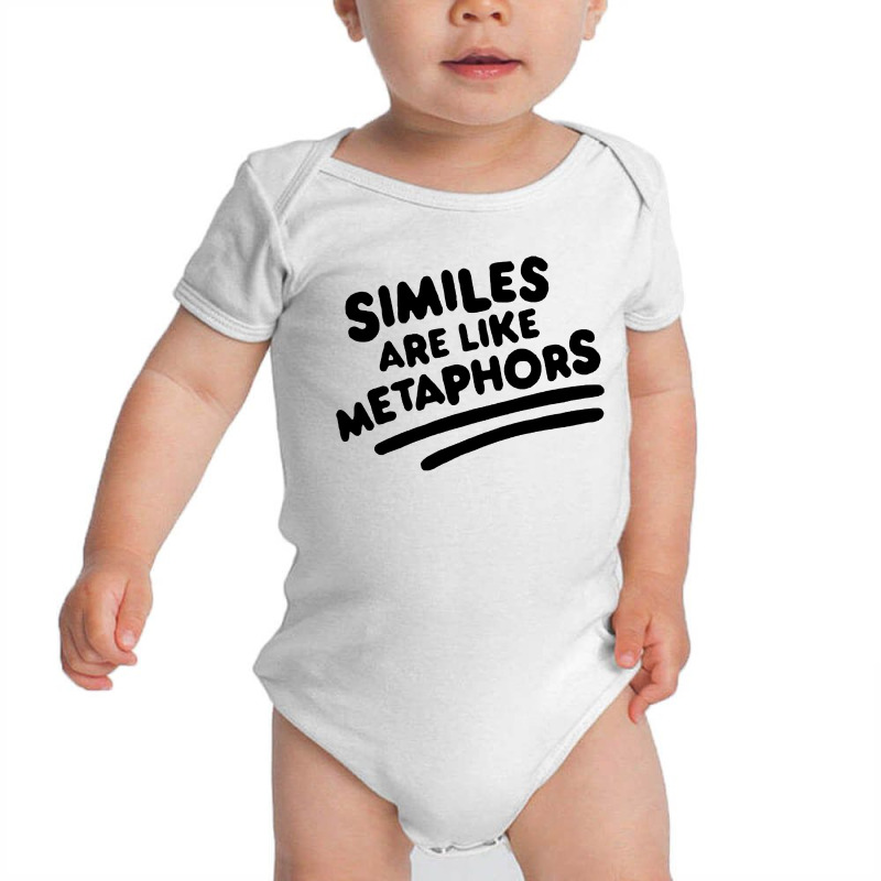 Similes Baby Bodysuit by Melia art | Artistshot