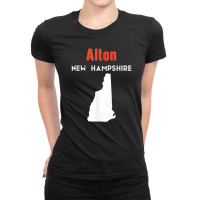 New Hampshire Usa State America Travel Alton T Shirt Ladies Fitted T-shirt | Artistshot