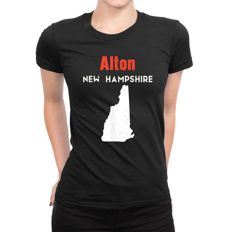 New Hampshire Usa State America Travel Alton T Shirt Ladies Fitted T-Shirt by riesshrpulice9gx | Artistshot