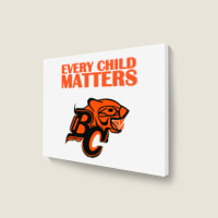 Bc Lions Every Child Matters Landscape Canvas Print | Artistshot