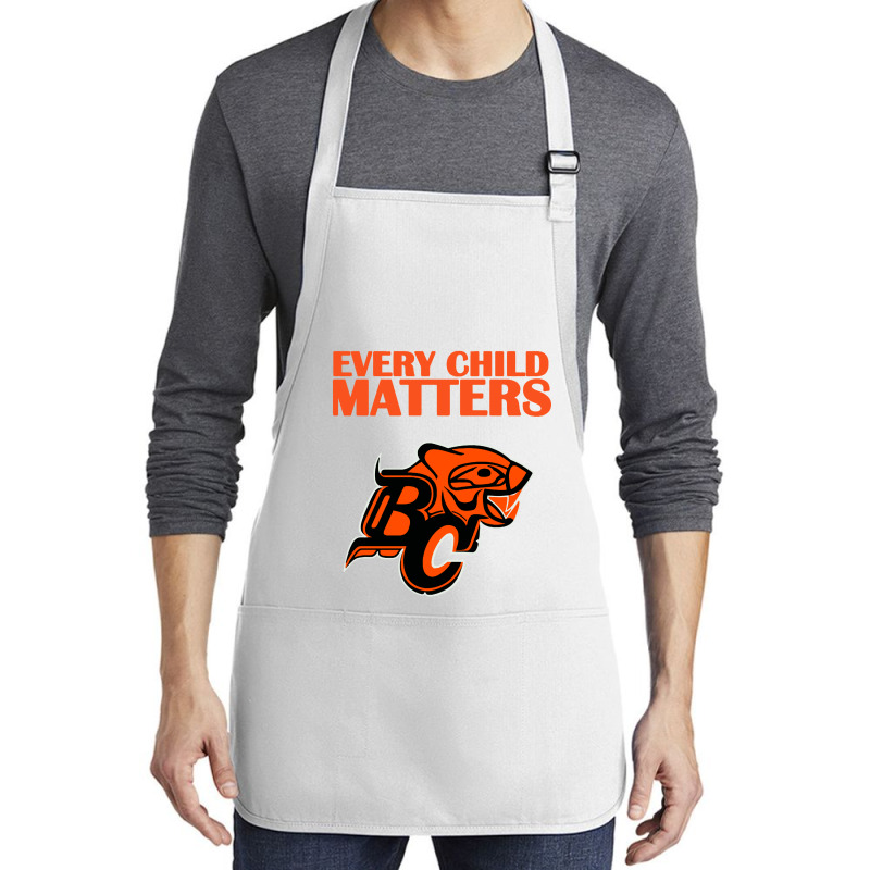 Bc Lions Every Child Matters Medium-length Apron | Artistshot