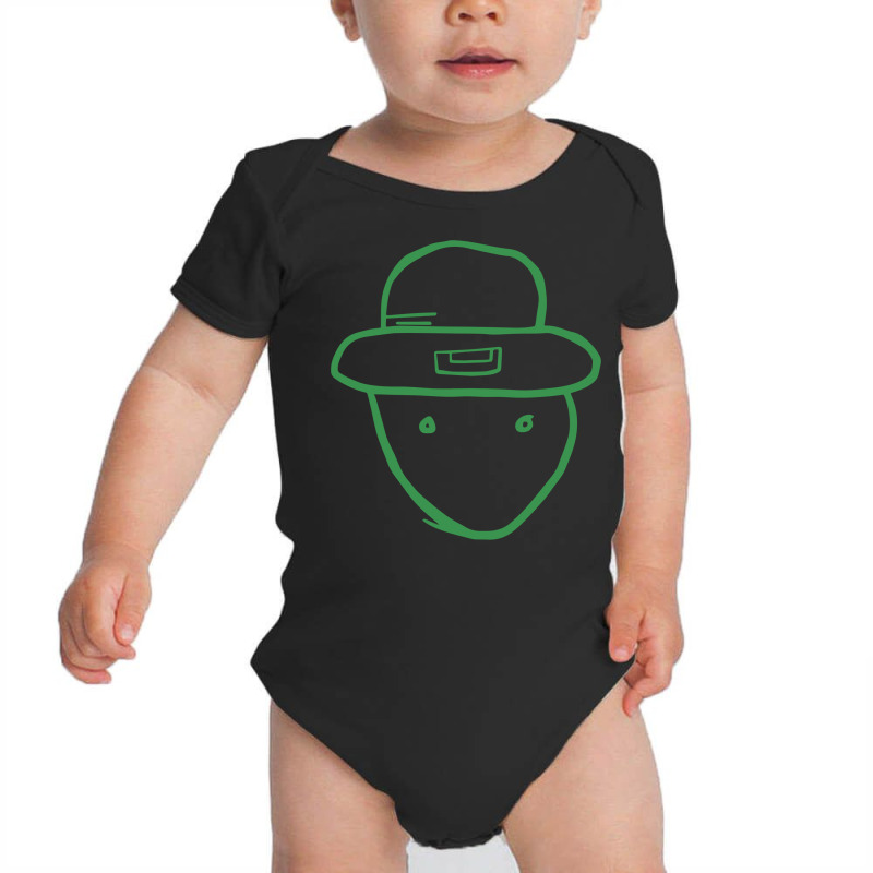 Amateur Leprechaun Sketch Mobile Alabama St Patrick's Shirt Long Sleev Baby Bodysuit by mikidicosmo | Artistshot