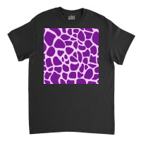 Giraffe Skin Pattern Purple Classic T-shirt | Artistshot