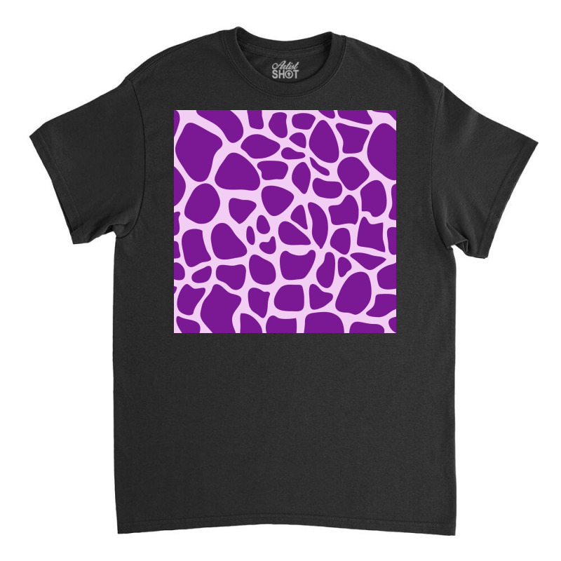 Giraffe Skin Pattern Purple Classic T-shirt | Artistshot