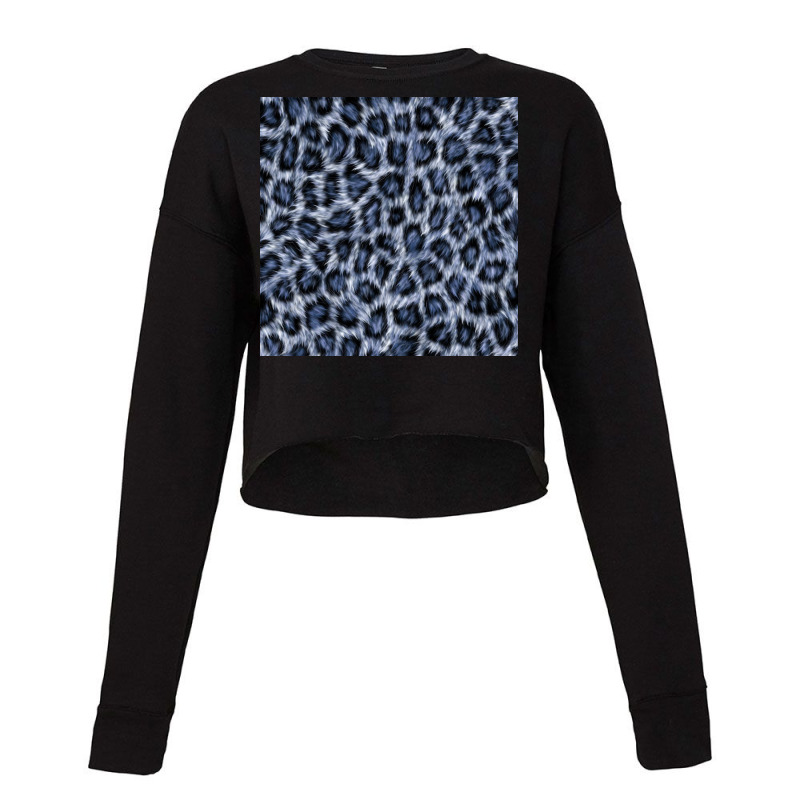 Leopard Muster Fell Muster Cropped Sweater | Artistshot