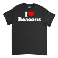 Beacons Love Heart College University Alumni T Shirt Classic T-shirt | Artistshot