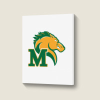 Marywood University Pacers Portrait Canvas Print | Artistshot