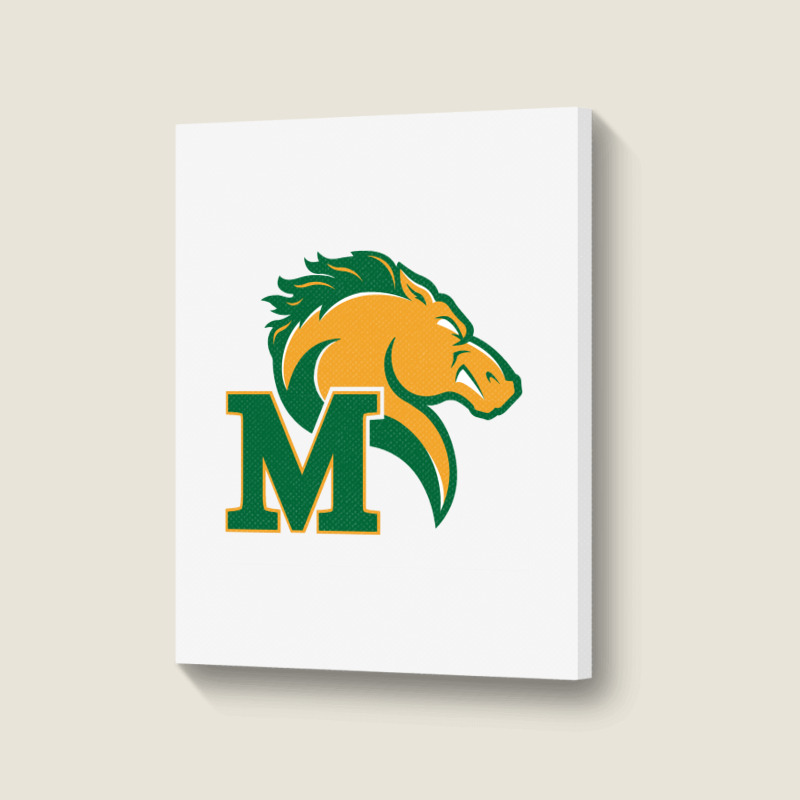 Marywood University Pacers Portrait Canvas Print | Artistshot