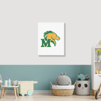 Marywood University Pacers Portrait Canvas Print | Artistshot