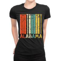 Retro Montgomery Residents State Alabama T Shirt Ladies Fitted T-shirt | Artistshot