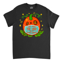 Can't Mask The Love For My 8th Grade Teacher Halloween Costu T Shirt Classic T-shirt | Artistshot