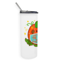 Can't Mask The Love For My 8th Grade Teacher Halloween Costu T Shirt Skinny Tumbler | Artistshot