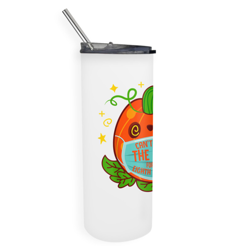 Can't Mask The Love For My 8th Grade Teacher Halloween Costu T Shirt Skinny Tumbler | Artistshot