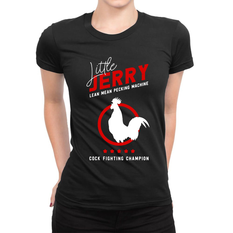 Little Jerry Ladies Fitted T-Shirt by Elizabeth tees | Artistshot