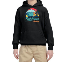 Fairhope Alabama Beach Summer Surfing Sunset Palm Trees T Shirt Youth Hoodie | Artistshot